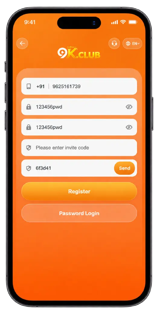9kclub register